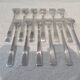 12 silver plated cake forks, Christofle Concorde, 15.8 cm