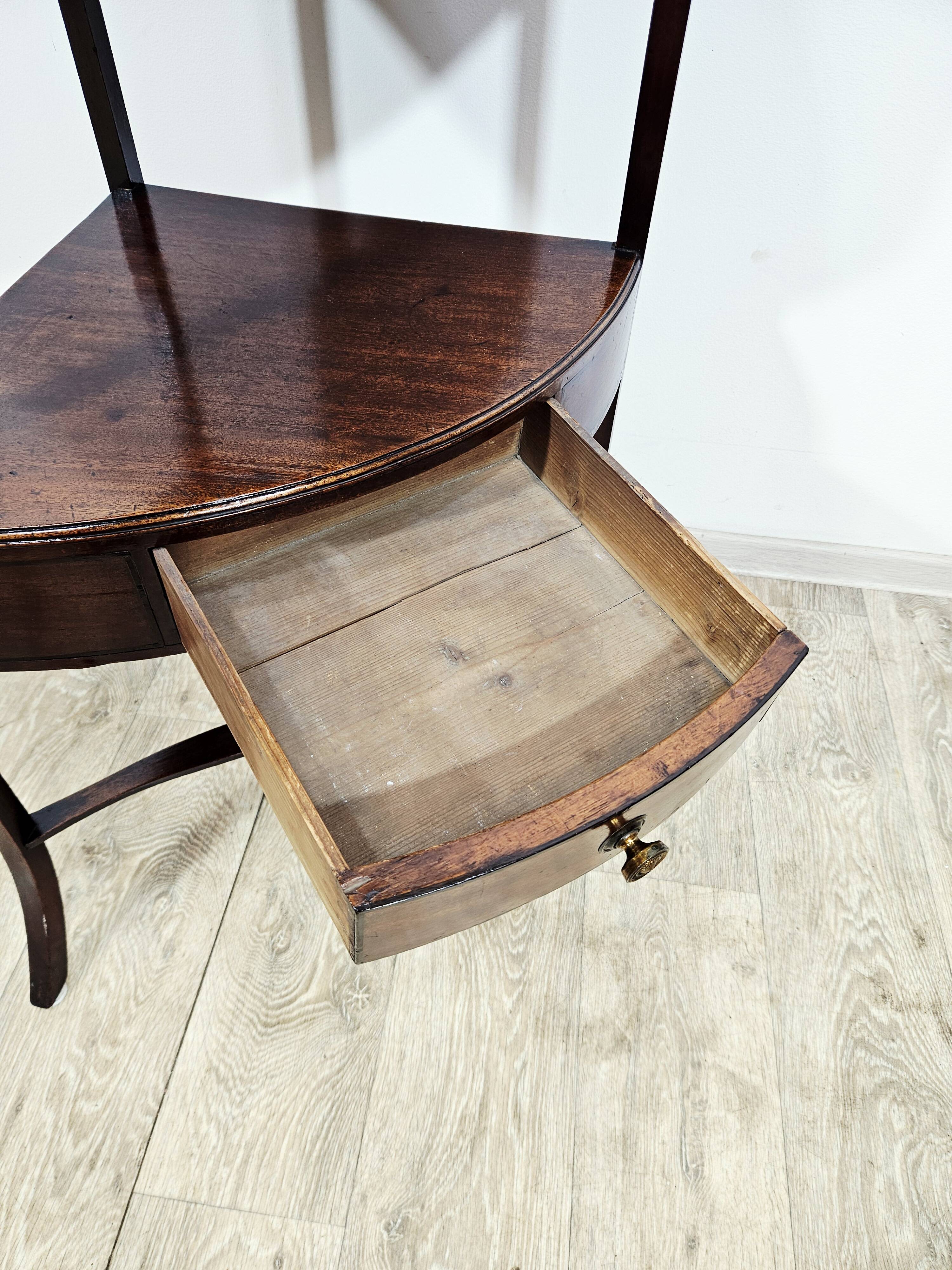 Antique washbasin (Washstand) – England, first half 19th century Mahogany