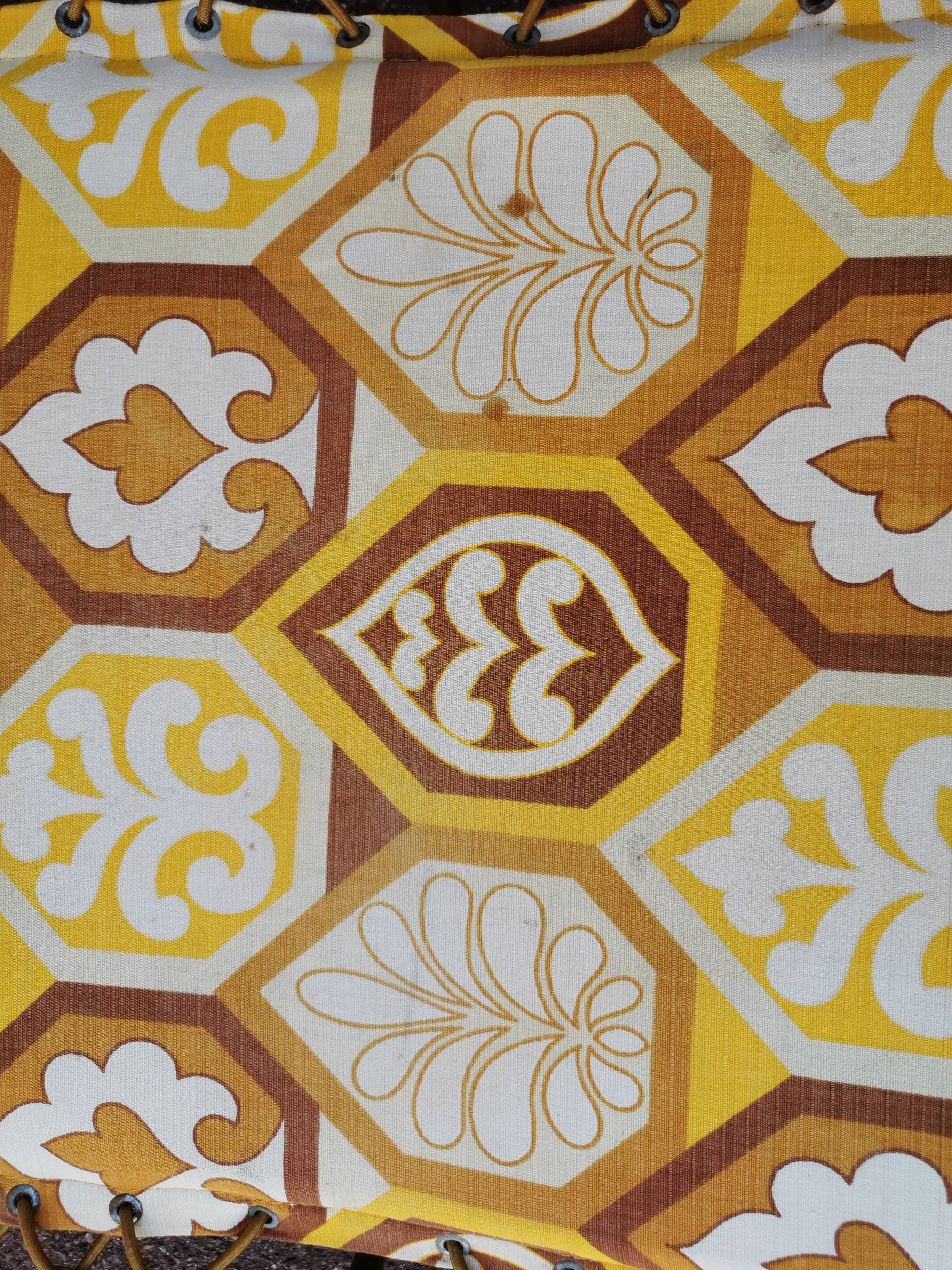 Vintage sunbed sunbed Folding extra bed