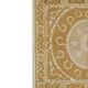 Vintage Turkish hand-knotted rug 126x135 cm