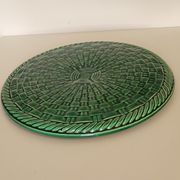 Vintage ceramic braided model tablecloth