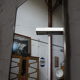 Barber mirror - 29x23cm