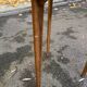 Scandinavian round wooden kitchen table 72cm