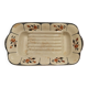 Sarreguemines - Antique Asparagus Dish in Slipware
