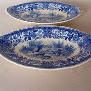 "Burgenland" blue bowls Villeroy & Boch Mettlach