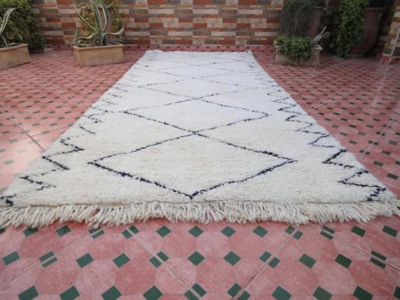 Beni ouarain 263x115cm hallway carpet