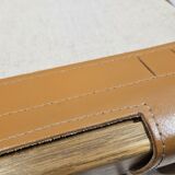 Pair of seats and a vintage ottoman 1970