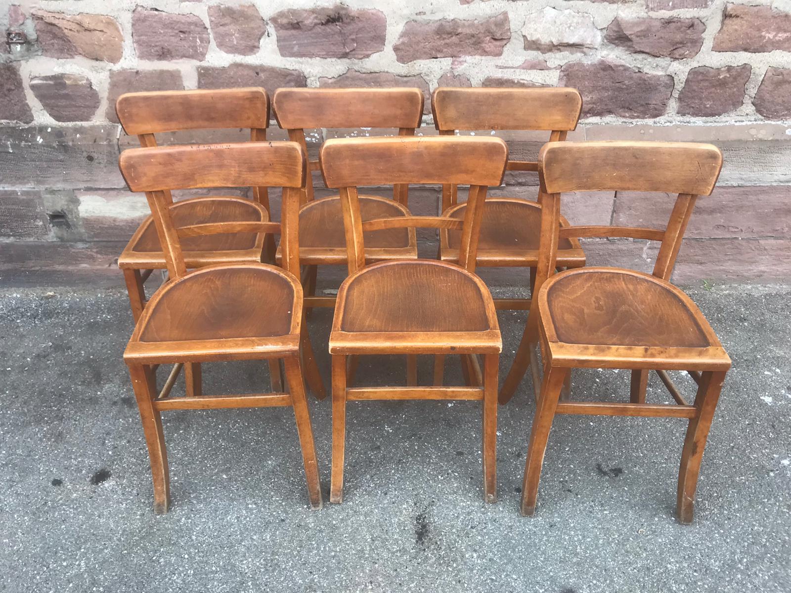 6 baumann bistro chairs