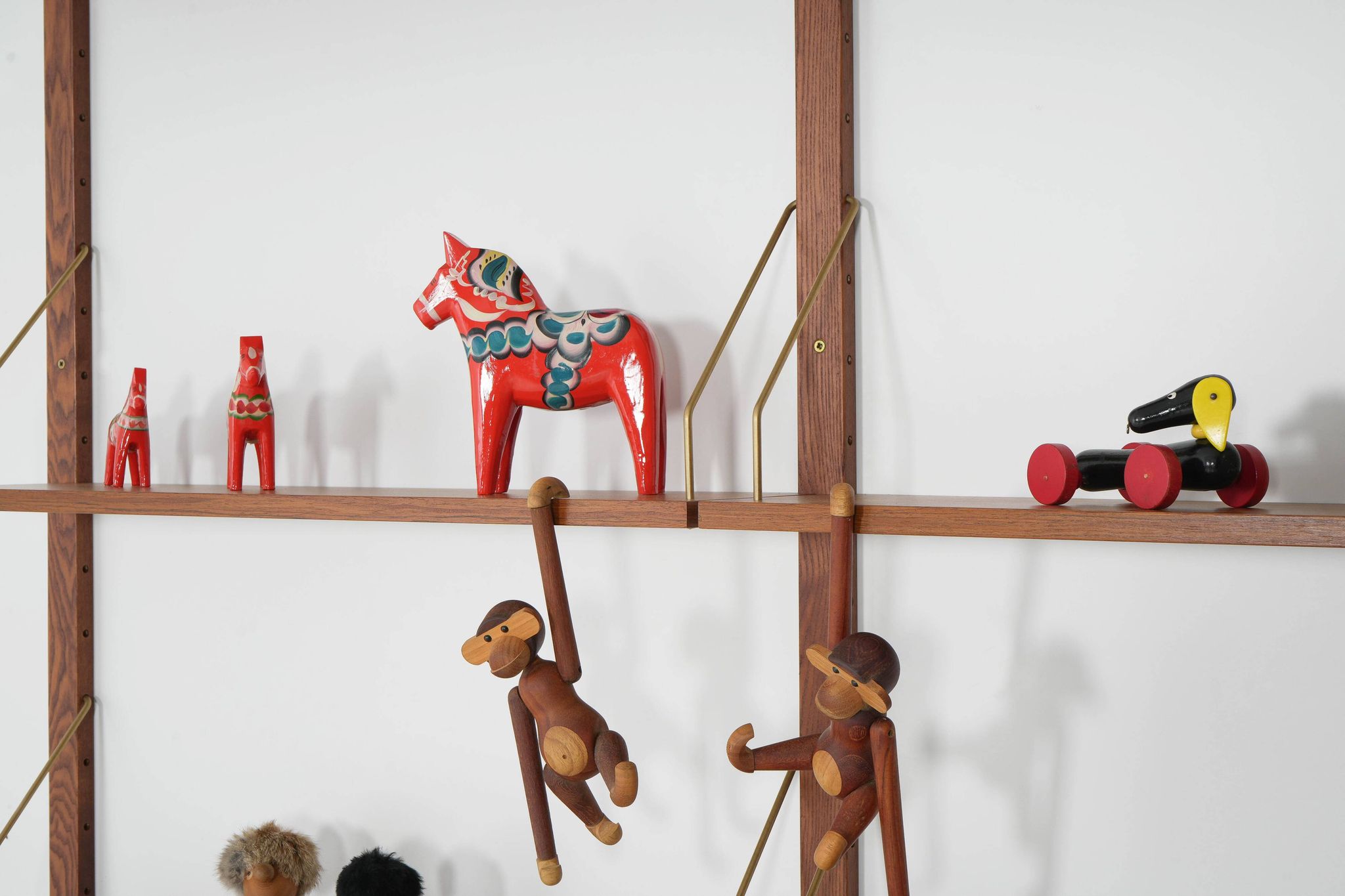 Teak modular shelving unit, Danish design, 1970s, made in Denmark