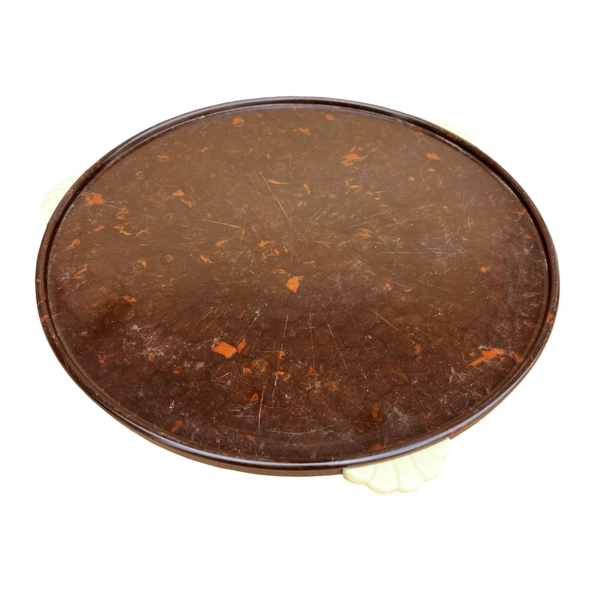 Bakelite rotating tray Kreutz in Art Deco style, Germany, 1930s.