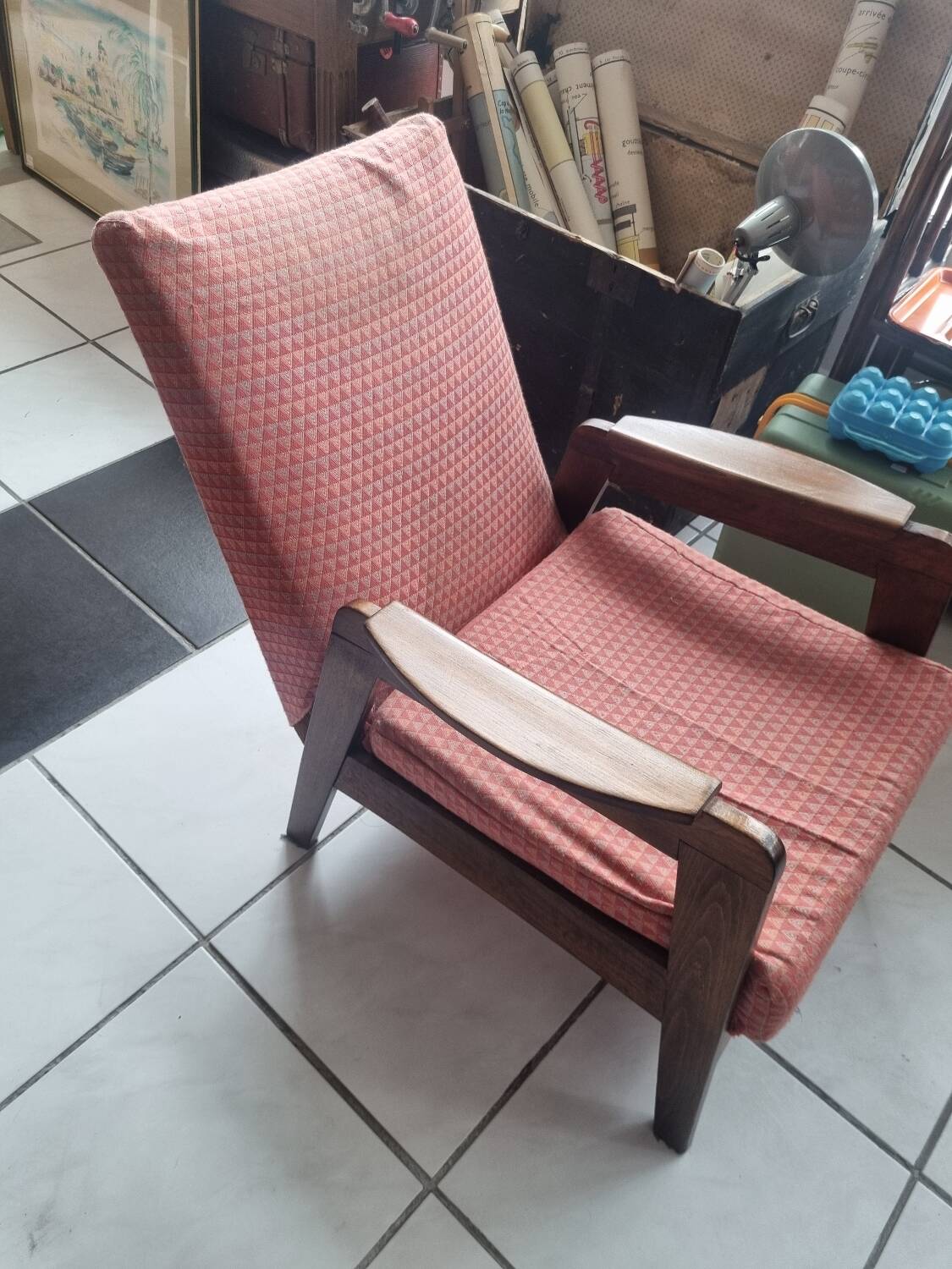 Vintage Scandinavian armchair