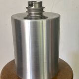 Ceramic and aluminum lamp foot brushed 46cm