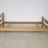 Solid elm bed frame