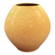 Vase en céramique jaune Gramann Keramik, Allemagne, années 1970
