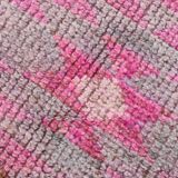 3x12 Pink Persian Vintage Runner Rug, 92x355Cm SK 18193