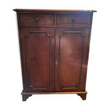 Mahogany storage cabinet classic English style