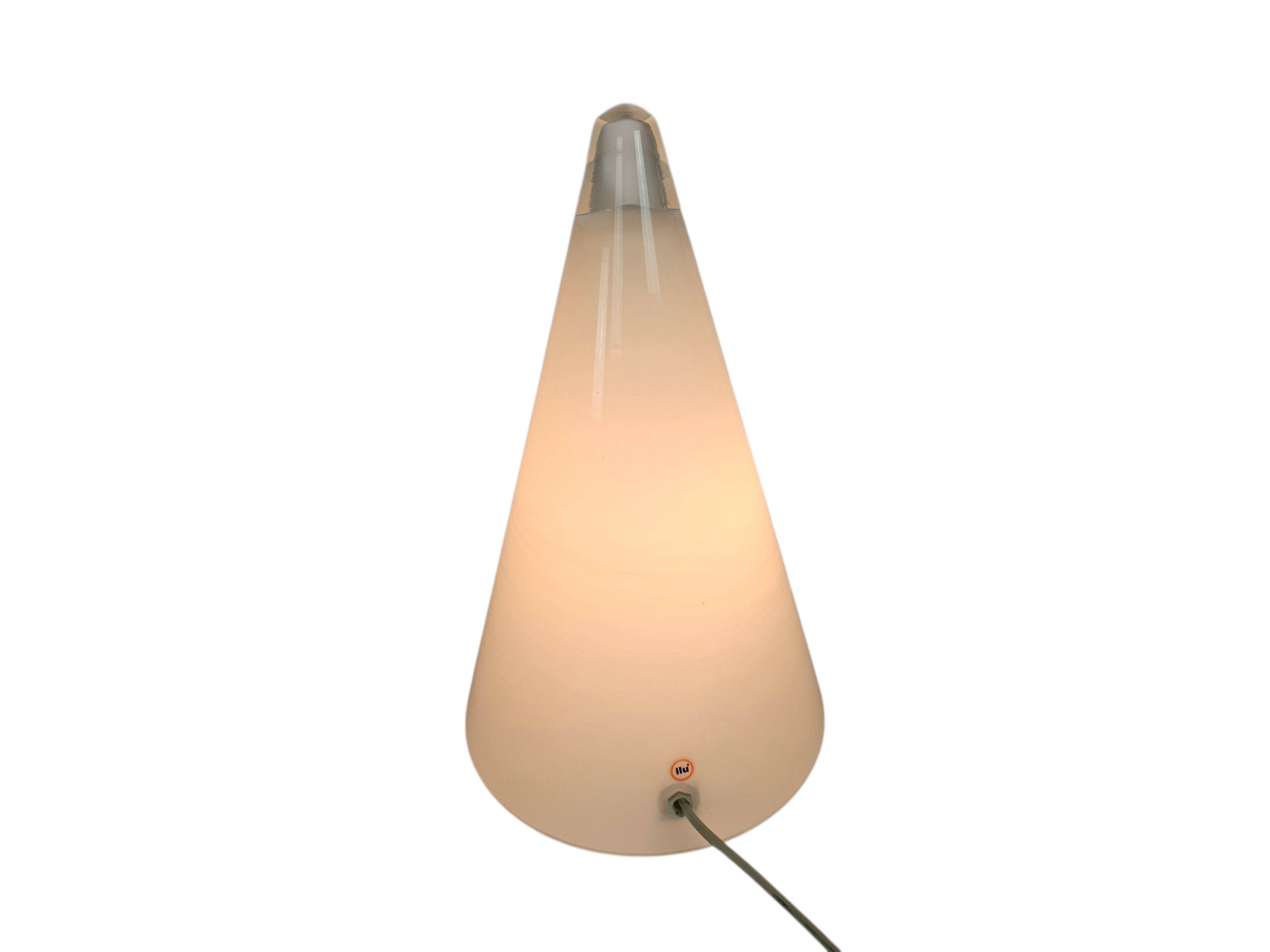 Ilu di Vetro - Teepee Lamp - Cone lamp - glass - 1990's