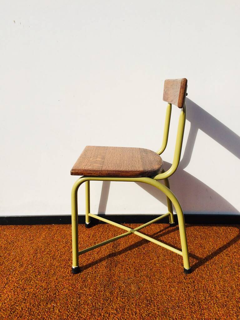 Tubax school chair. vintage 50s
