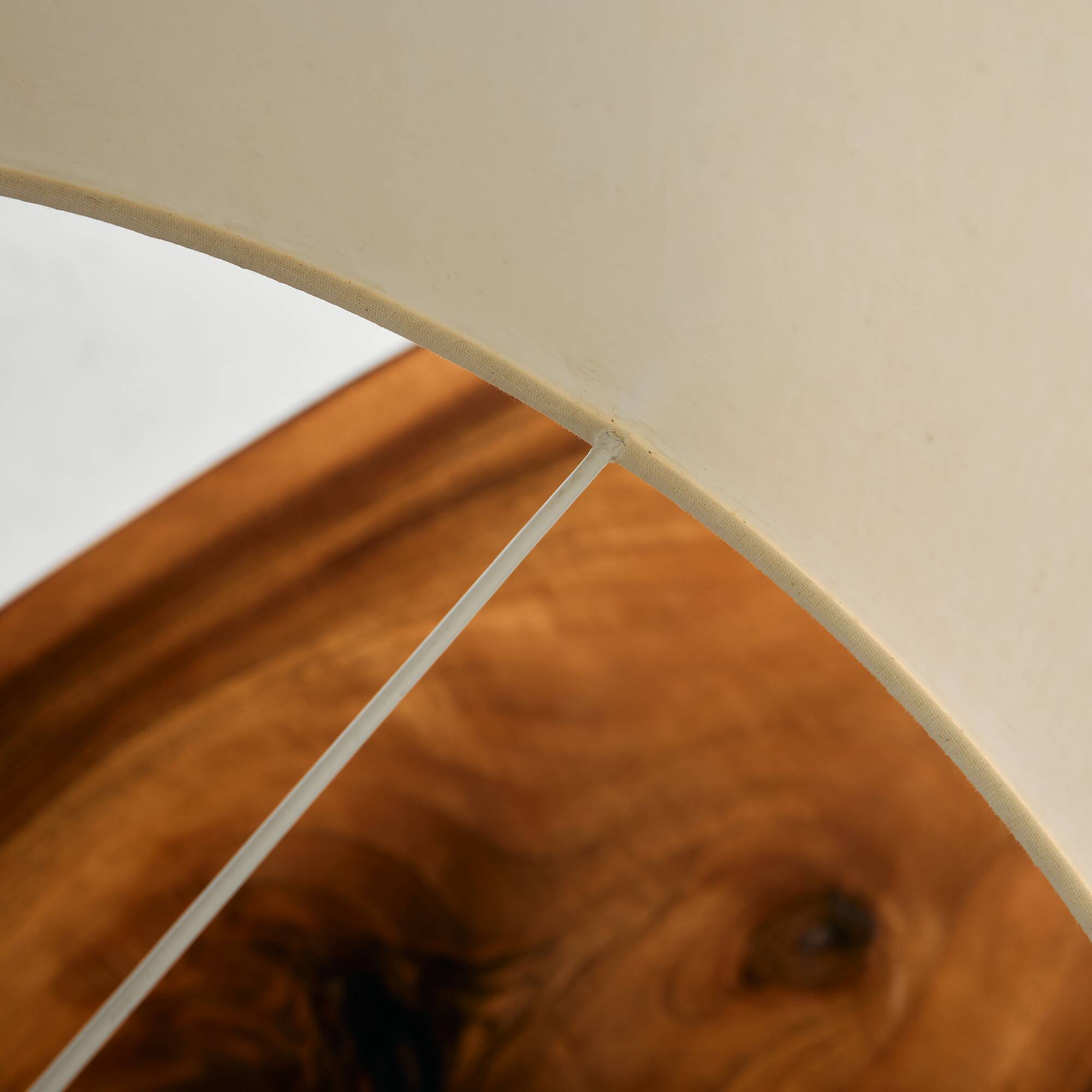 German ceramic table lamp by Kaiser Leuchten