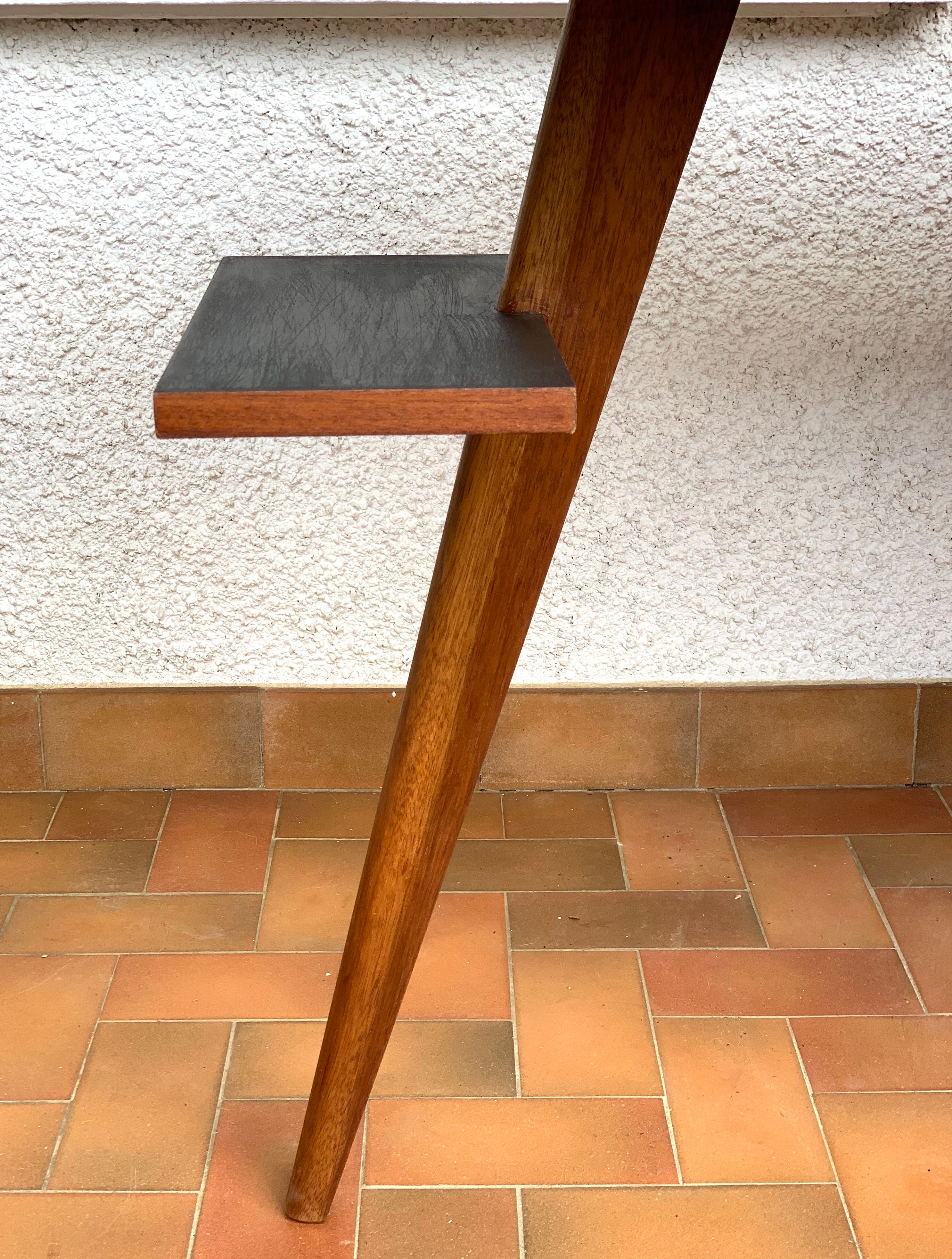 Vintage desk in restored 60s teak