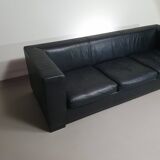 Wittmann leather sofa Camin by Paolo Piva