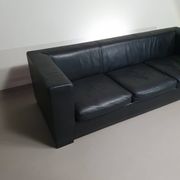 Wittmann leather sofa Camin by Paolo Piva