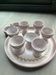 Egg cups, 9-piece service by Michel Spire