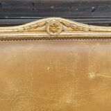 Louis XVI Period Laqué Wooden Bench Italian Work