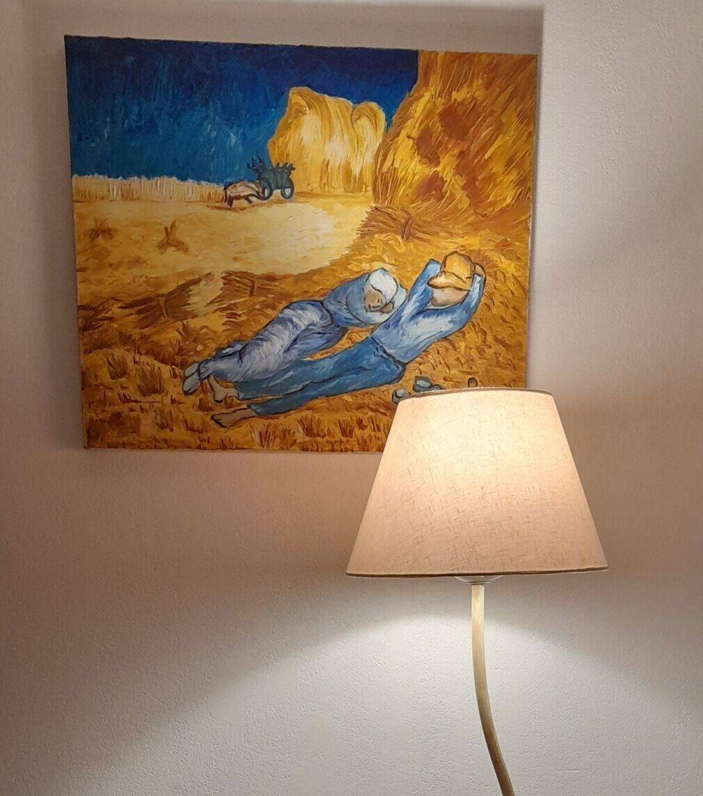 Handmade oil painting