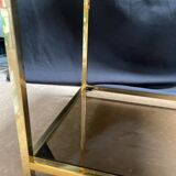 Belgo Chrome sofa end table, 1970s