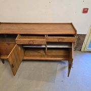 Enfilade 1950 avec vitrine