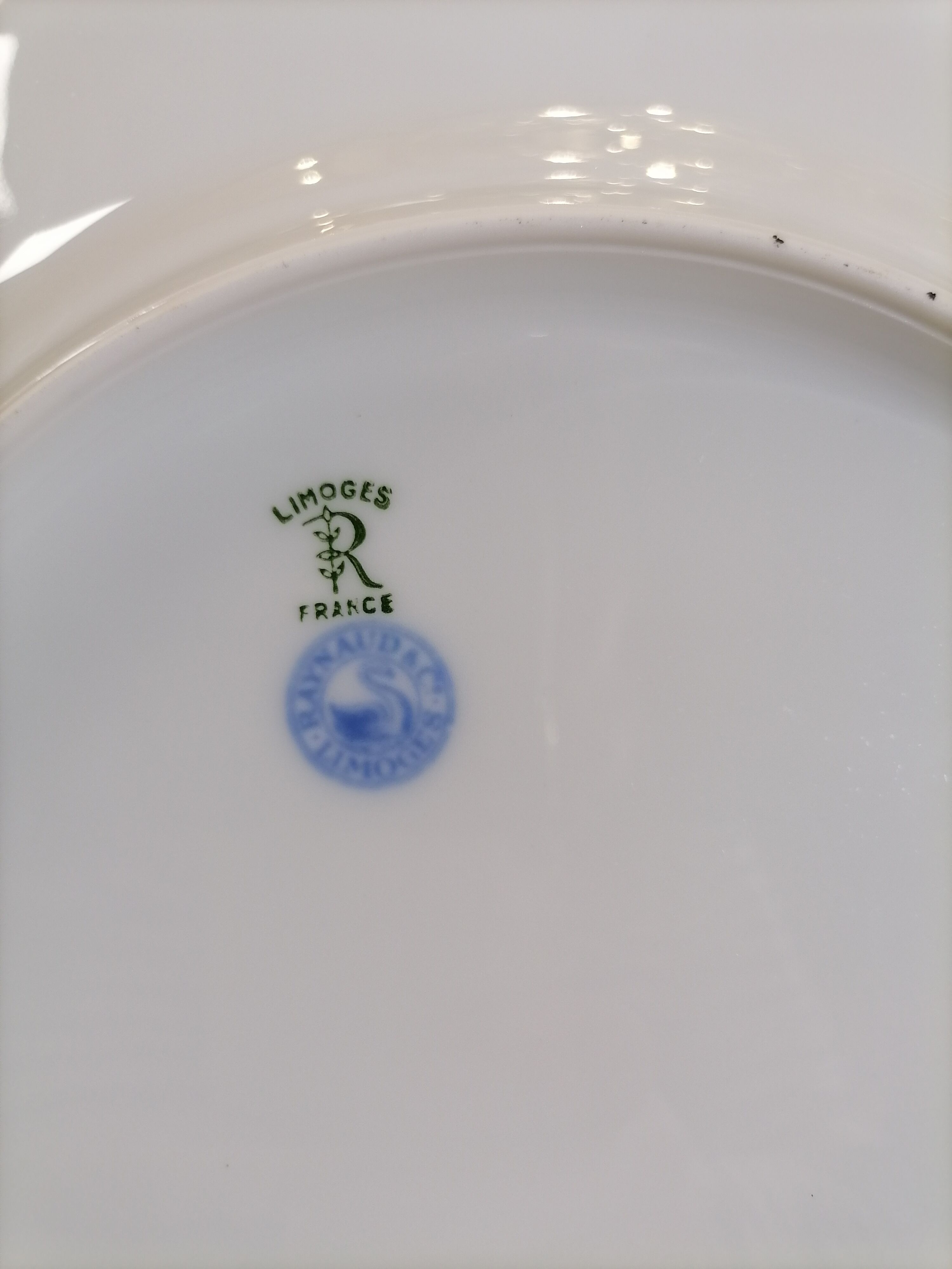 6 assiettes Limoges