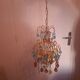 Lustre en cristal vintage