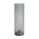 Erik Höglund cylinder glass vase for Pukeberg, Sweden, 1960s
