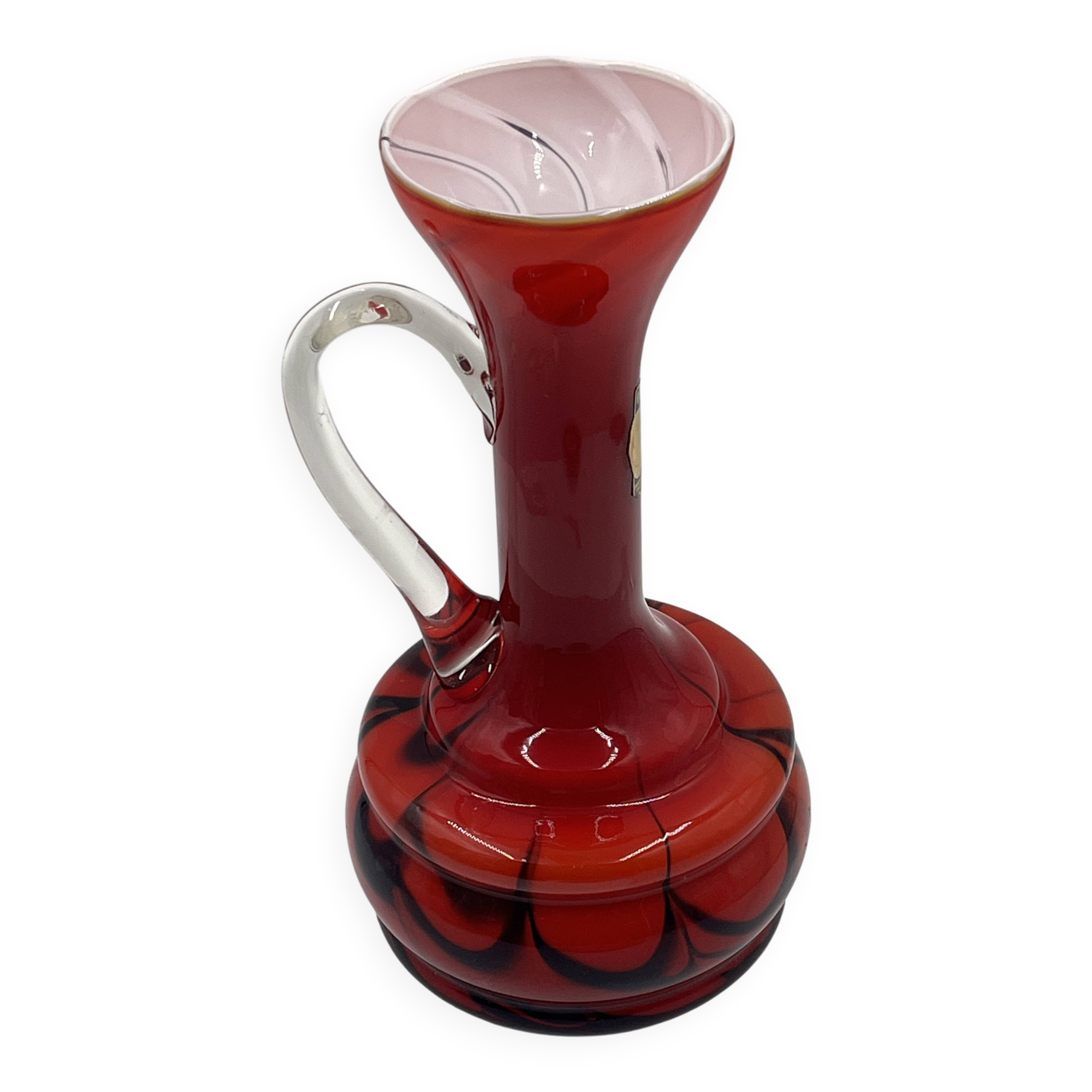 Opaline Florence BT jug vase