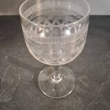 Verres anciens ciselés