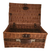 Large wicker trunk