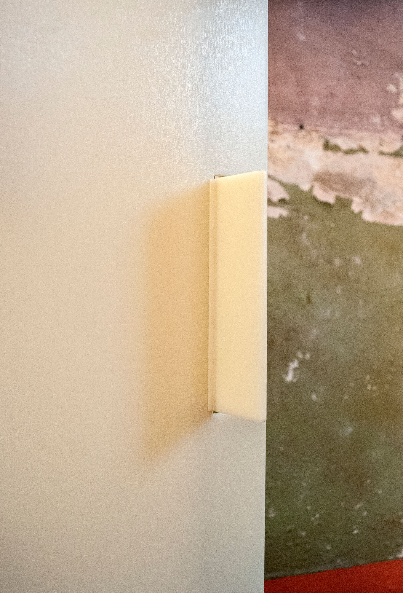 Plexiglas table lamp with metal base Italia Anni '90