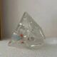 Crystal candlestick - vintage 20th century
