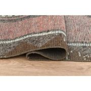 Vintage Turkish Handmade Wool Oushak Runner Rug 121x352