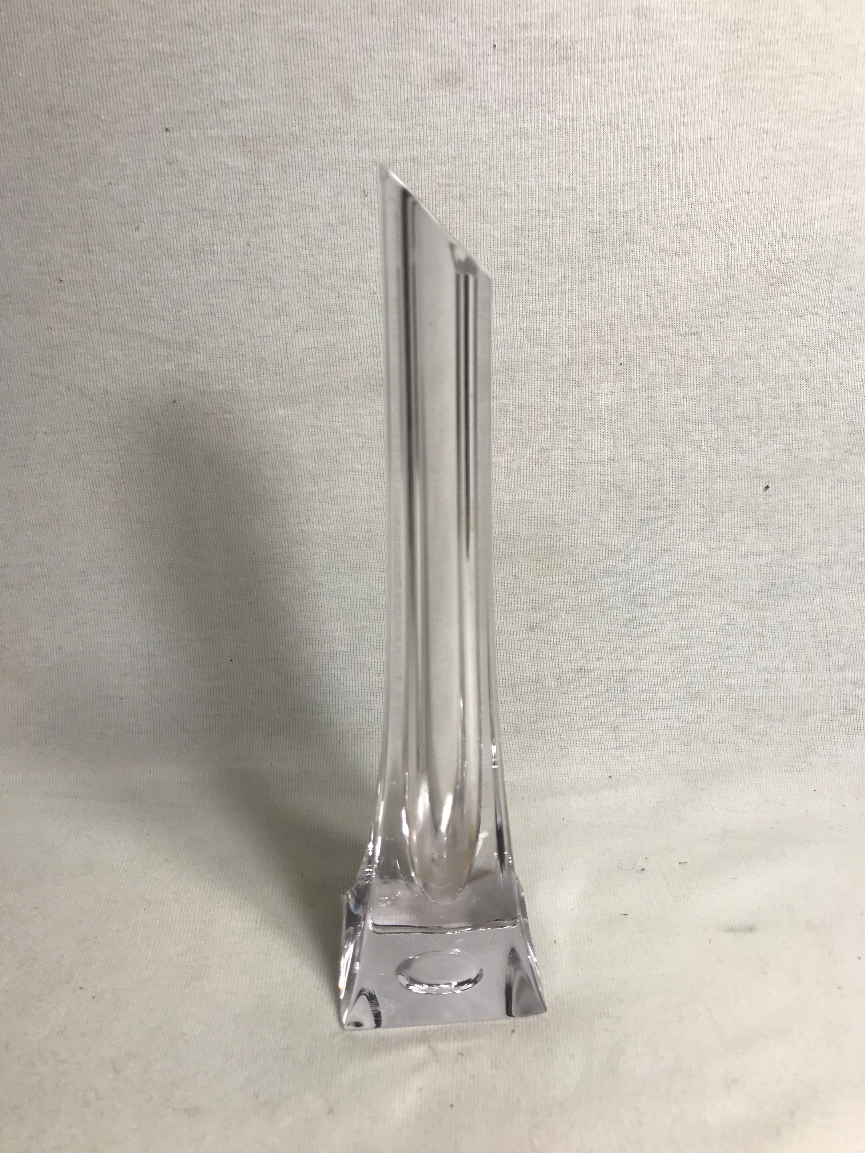 Praticality former Crystal FRANCE form France Vintage Eiffel Tower vase