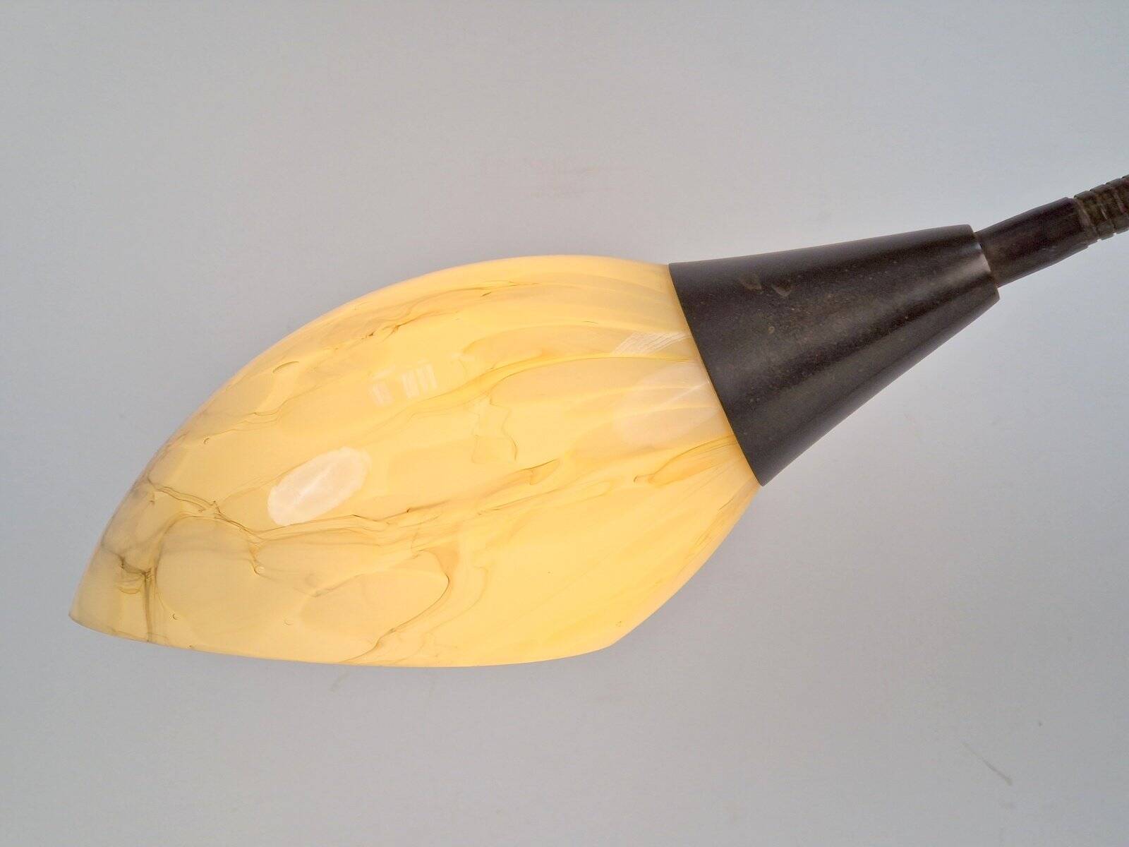 Vintage Art Deco Flex Neck Desk Lamp, 1950s