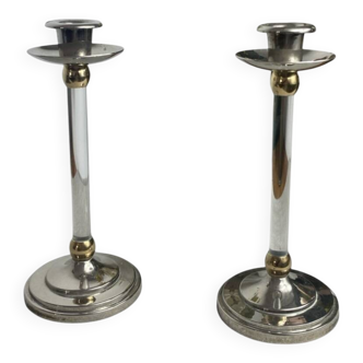 Paire de bougeoirs, 1960, par Estrid Ericson