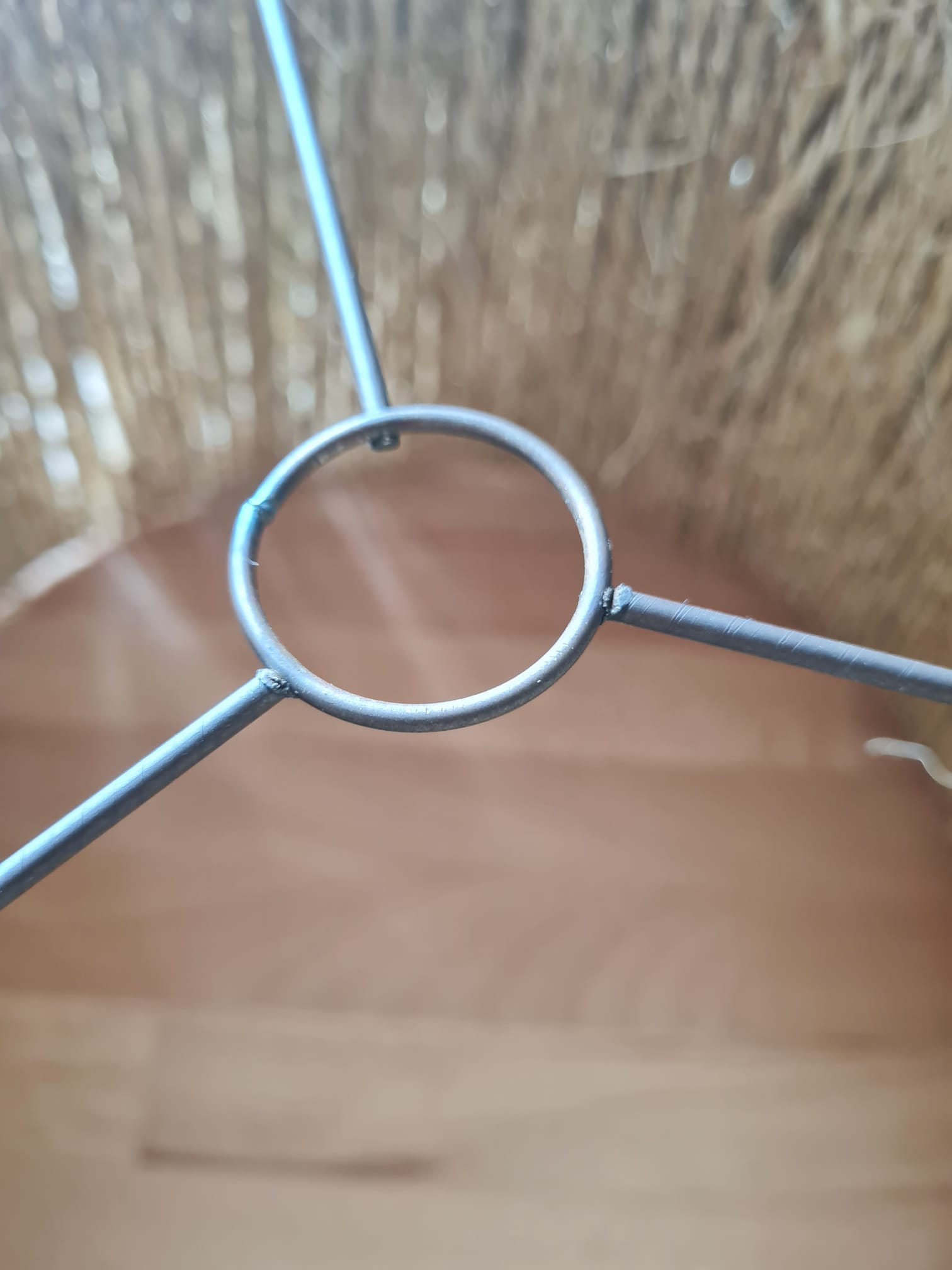 Suspension en corde naturelle vintage