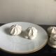 10 dessert plates - Limoges Chastagner porcelain