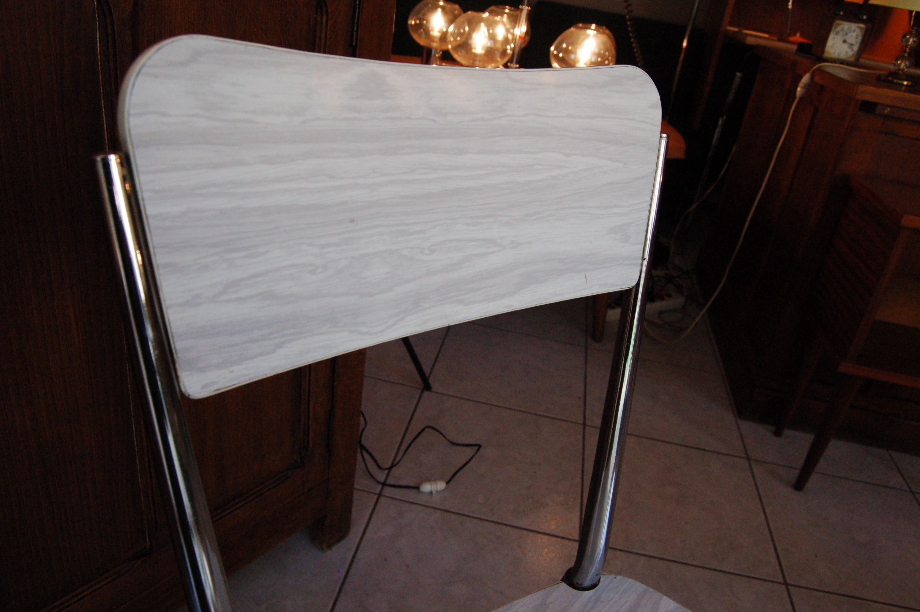 formica Chair shape organic vintage 50 s 60 s / refreshed 5