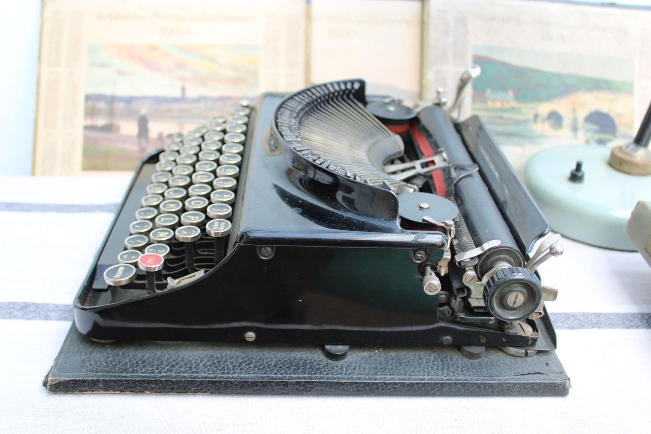 Old typewriter