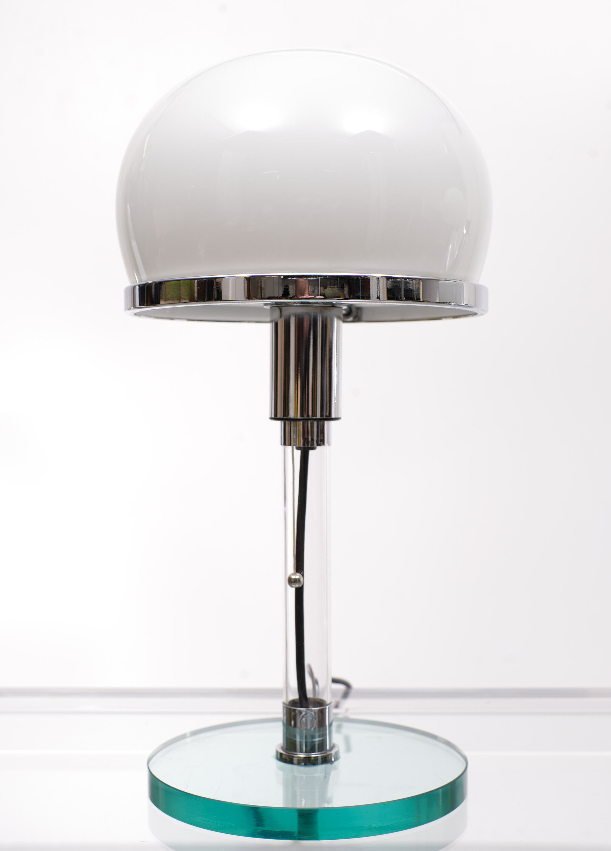 Paire de lampes Wilhelm Wagenfeld modèle Mt10 Bauhaus Allemagne 1980s