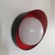 Applique métal et globe verre