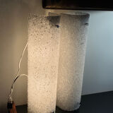 Vintage perspex wall lights